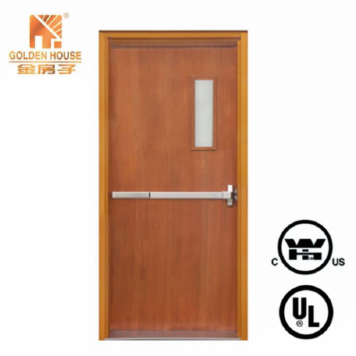 Wood Fire Door