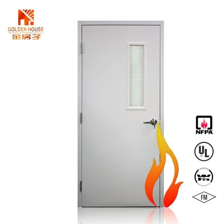 Fire Proof Door Entrance Steel Doors