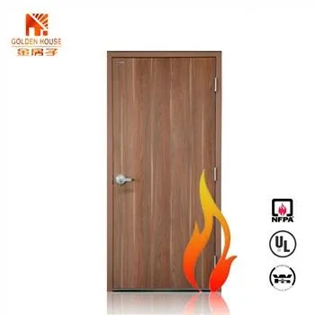 28 Inch Solid Wood Fireproof Door