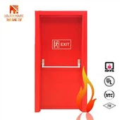 3 Hours Hotel Commercial Double Emerg Fire Exit Door